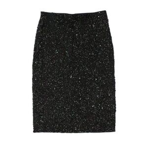 Alice + Olivia Brown/Gray Sequin Skirt Size 2
